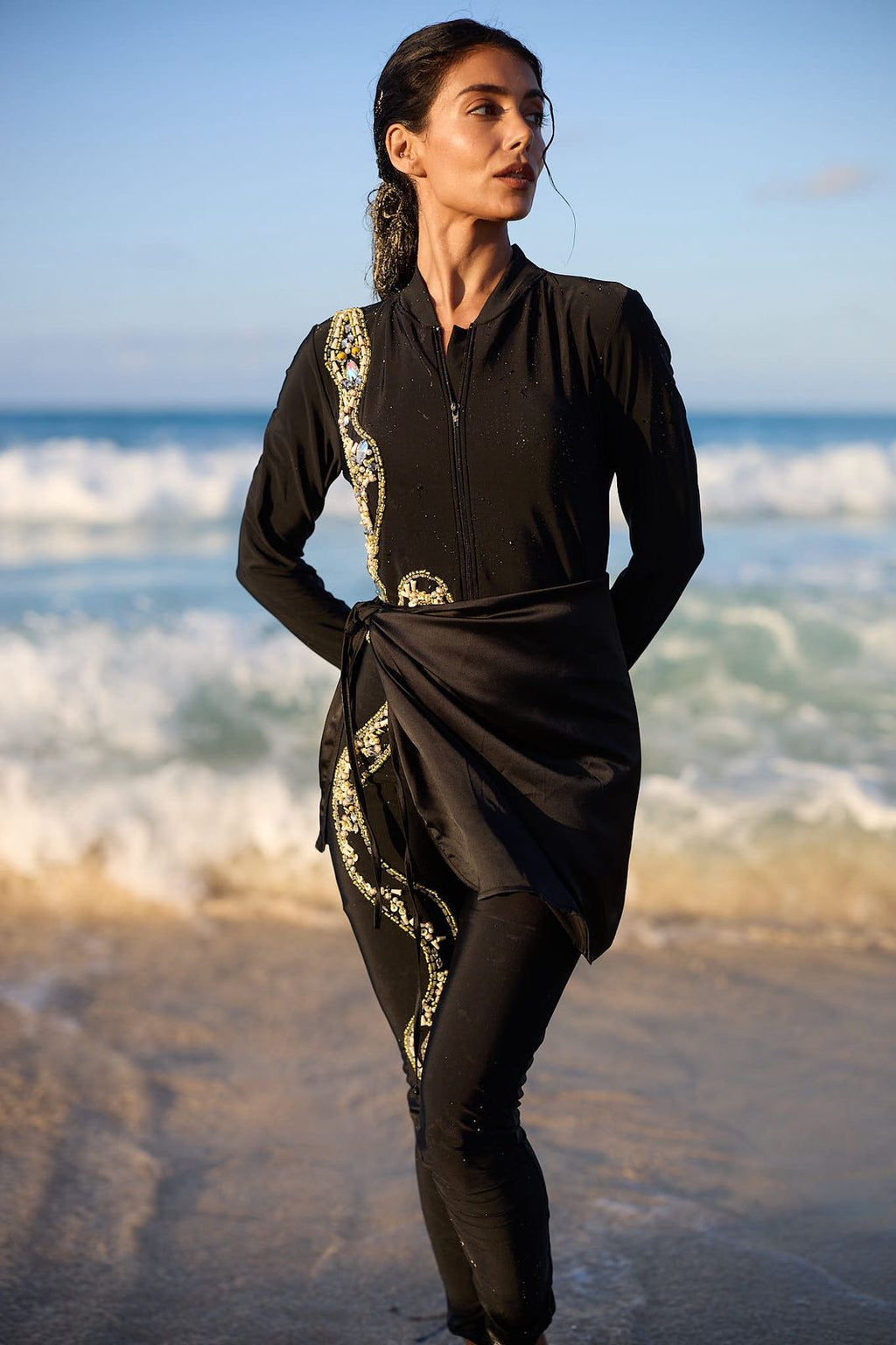Golden serpent Burkini