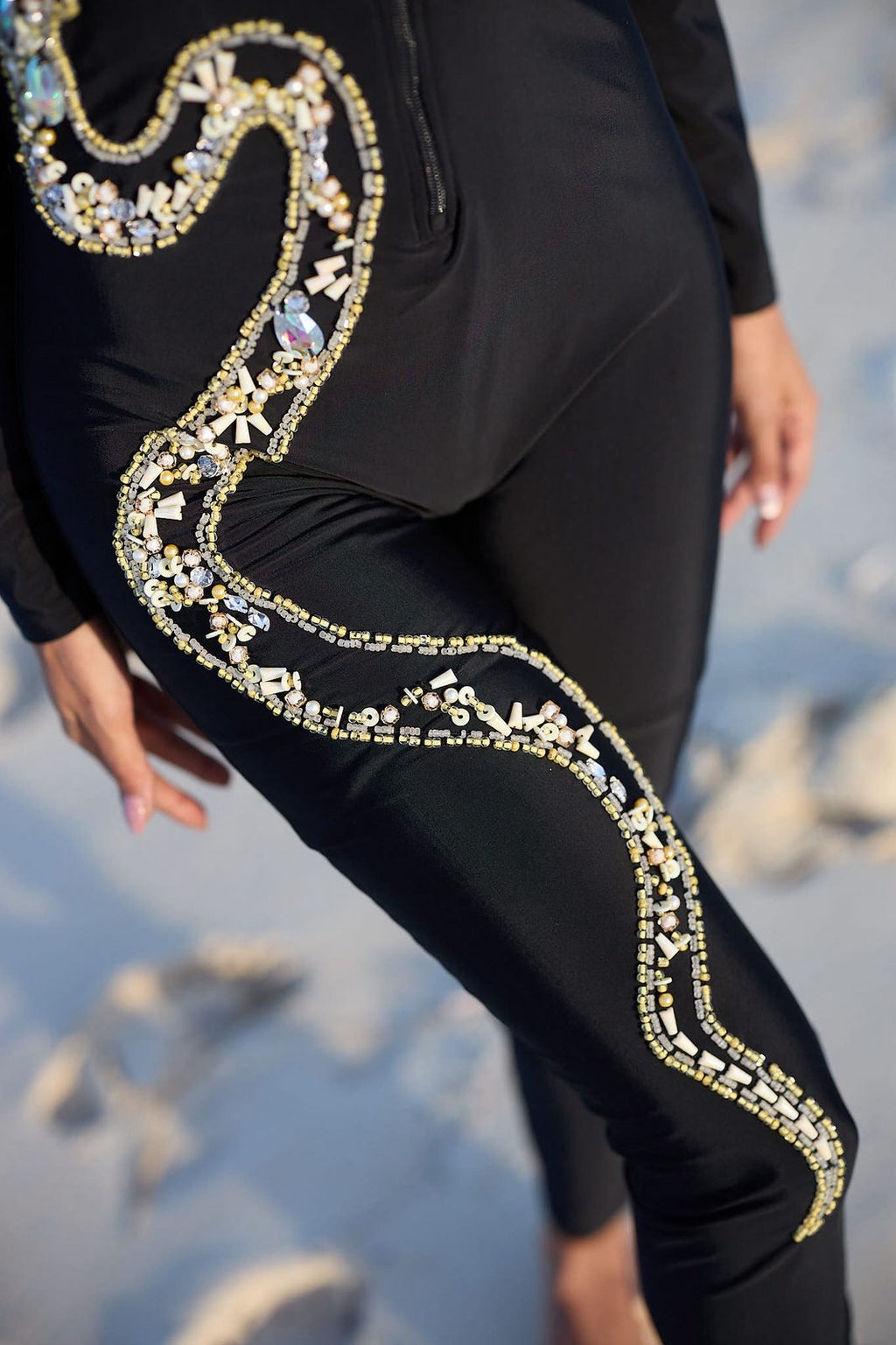 Golden serpent Burkini