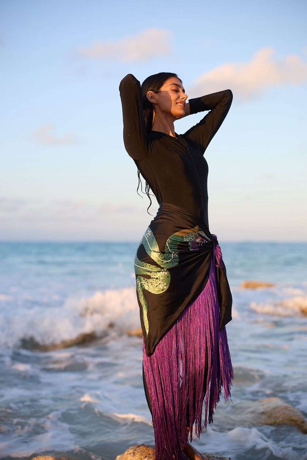 Violet Venom Burkini