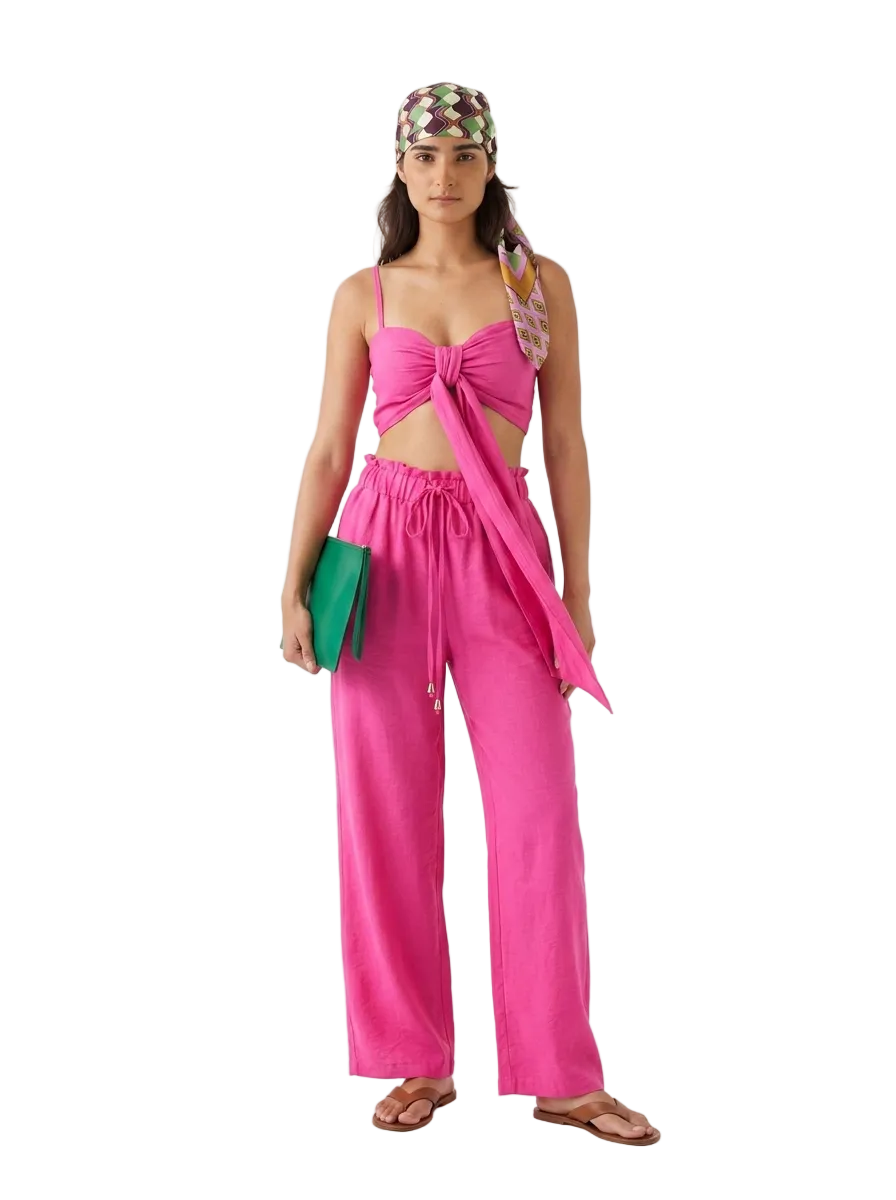 Fuchsia Tie Set