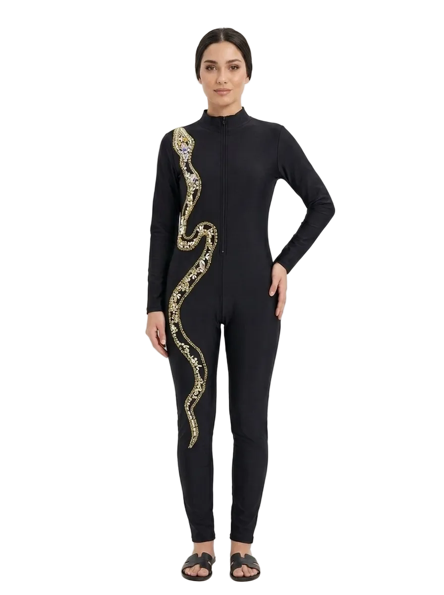 Golden serpent Burkini