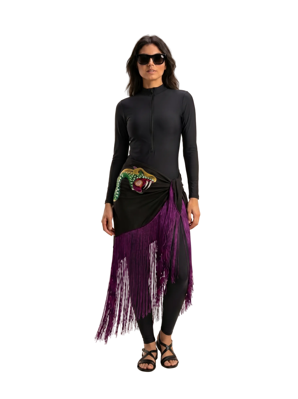 Violet Venom Burkini